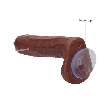 PlayBound UK adult toys & lingerie: dicky soap with balls cum covered flesh brown