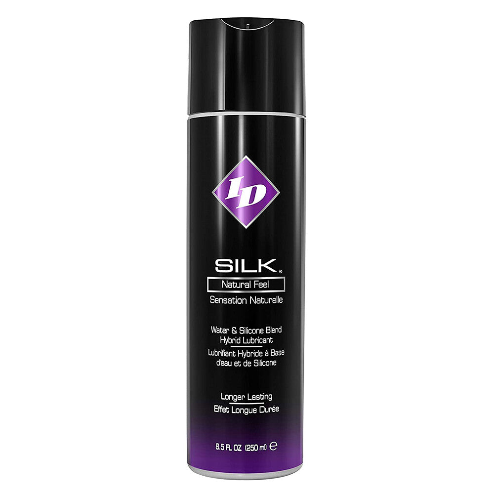 PlayBound UK adult toys & lingerie: id silk natural feel water based lubricant 8 5floz 250mls