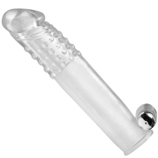 PlayBound UK adult toys & lingerie: size matters clear vibrating penis sleeve