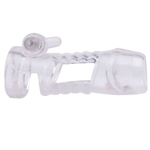 PlayBound UK adult toys & lingerie: clear vibrating penis sleeve 1