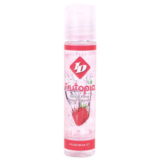 PlayBound UK adult toys & lingerie: id frutopia personal lubricant strawberry 1 oz