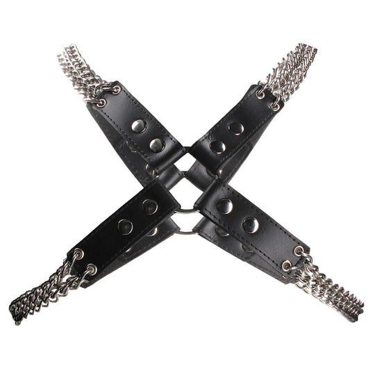 PlayBound UK adult toys & lingerie: heavy duty leather and chain body harness