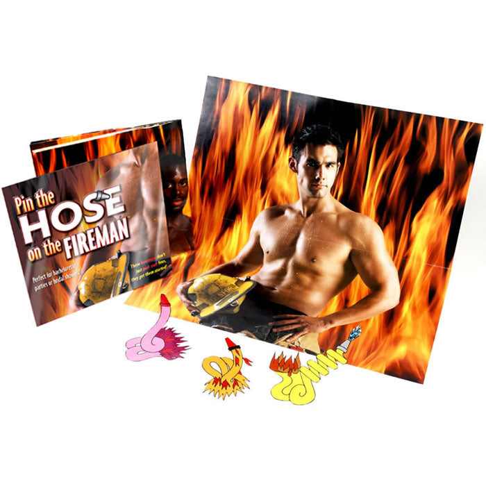 PlayBound UK adult toys & lingerie: pin the hose on the fireman