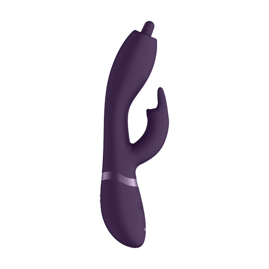 PlayBound UK adult toys & lingerie: vive nilo purple pinpoint rotating g spot rabbit