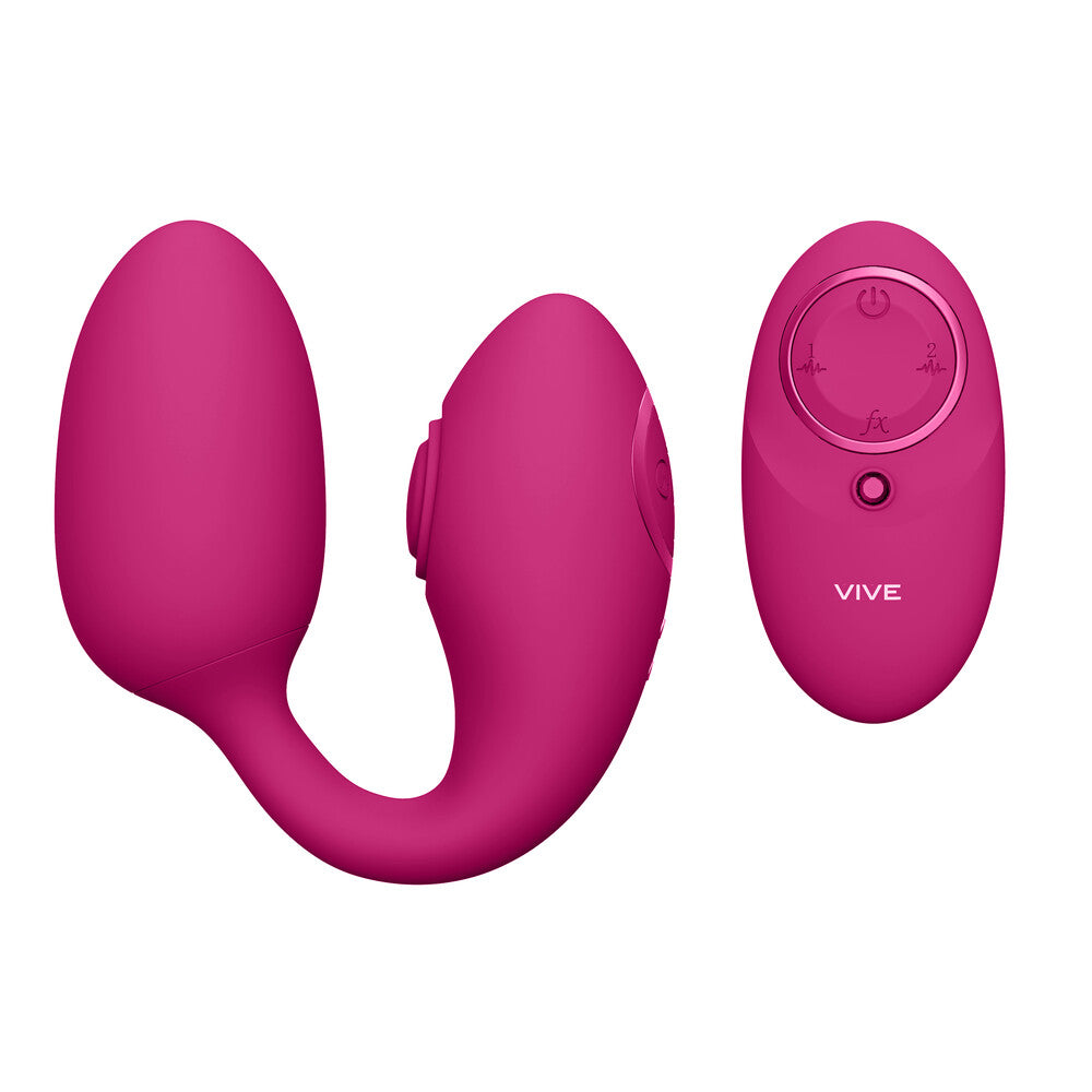 PlayBound UK adult toys & lingerie: vive aika pulse wave and vibrating love egg pink