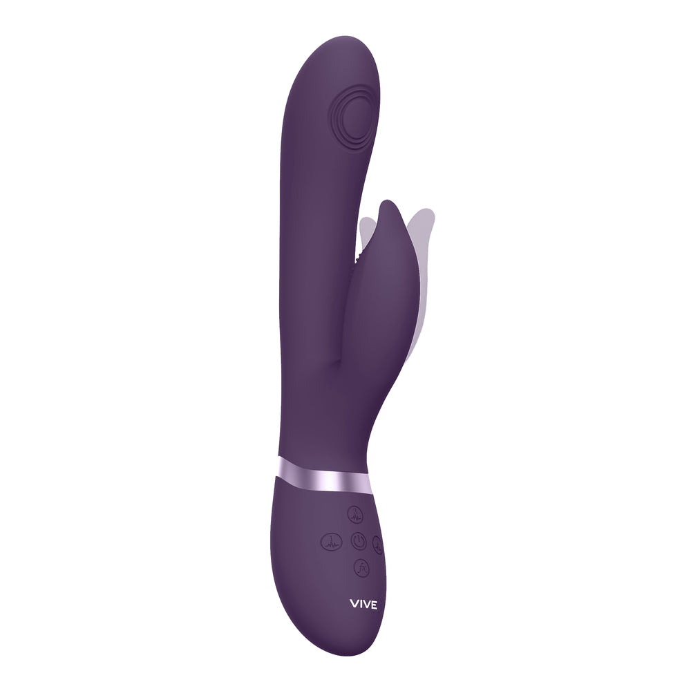 PlayBound UK adult toys & lingerie: vive aimi pulse wave and vibrate g spot vibrator purple