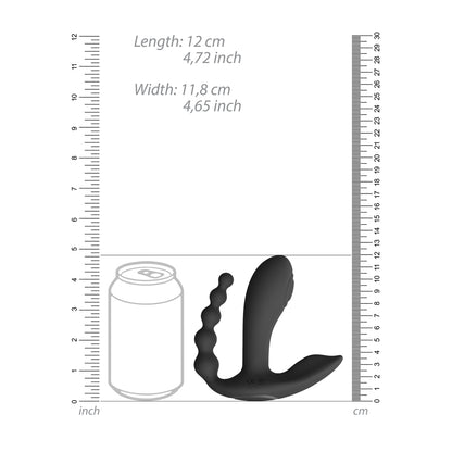 PlayBound UK adult toys & lingerie: vive kata double penetrator vibrator black