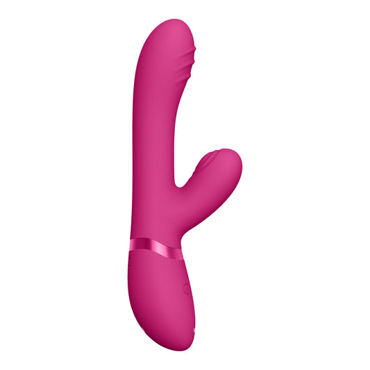 PlayBound UK adult toys & lingerie: vive tani finger motion with pulse wave vibrator pink