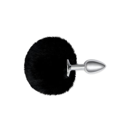 PlayBound UK adult toys & lingerie: furry tales black bunny tail butt plug