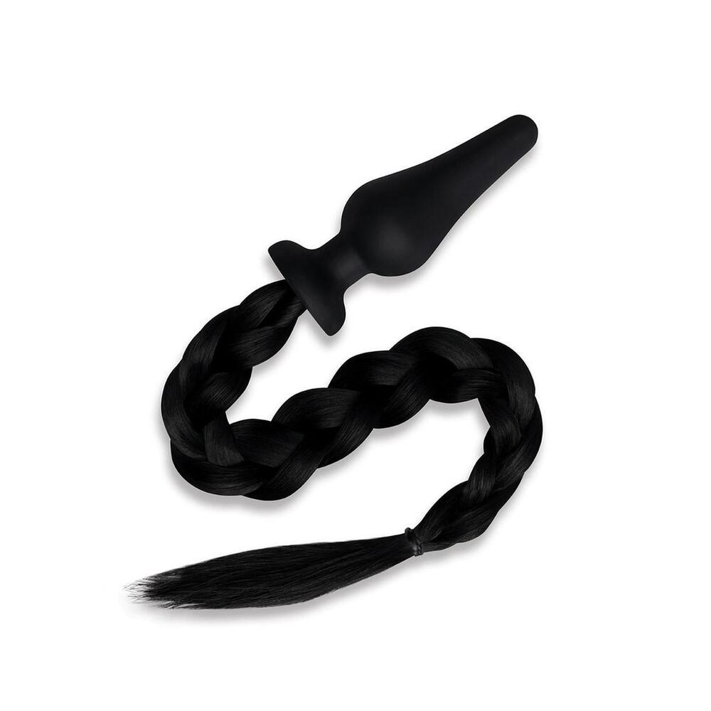 PlayBound UK adult toys & lingerie: furry tales black pony play butt plug