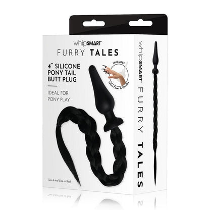 PlayBound UK adult toys & lingerie: furry tales black pony play butt plug