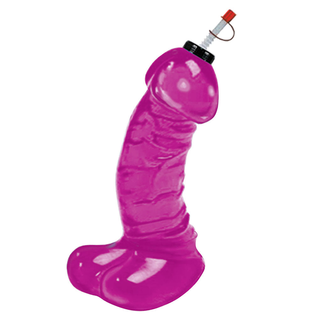 PlayBound UK adult toys & lingerie: dicky chug big gulp purple 16 ounce sports bottle