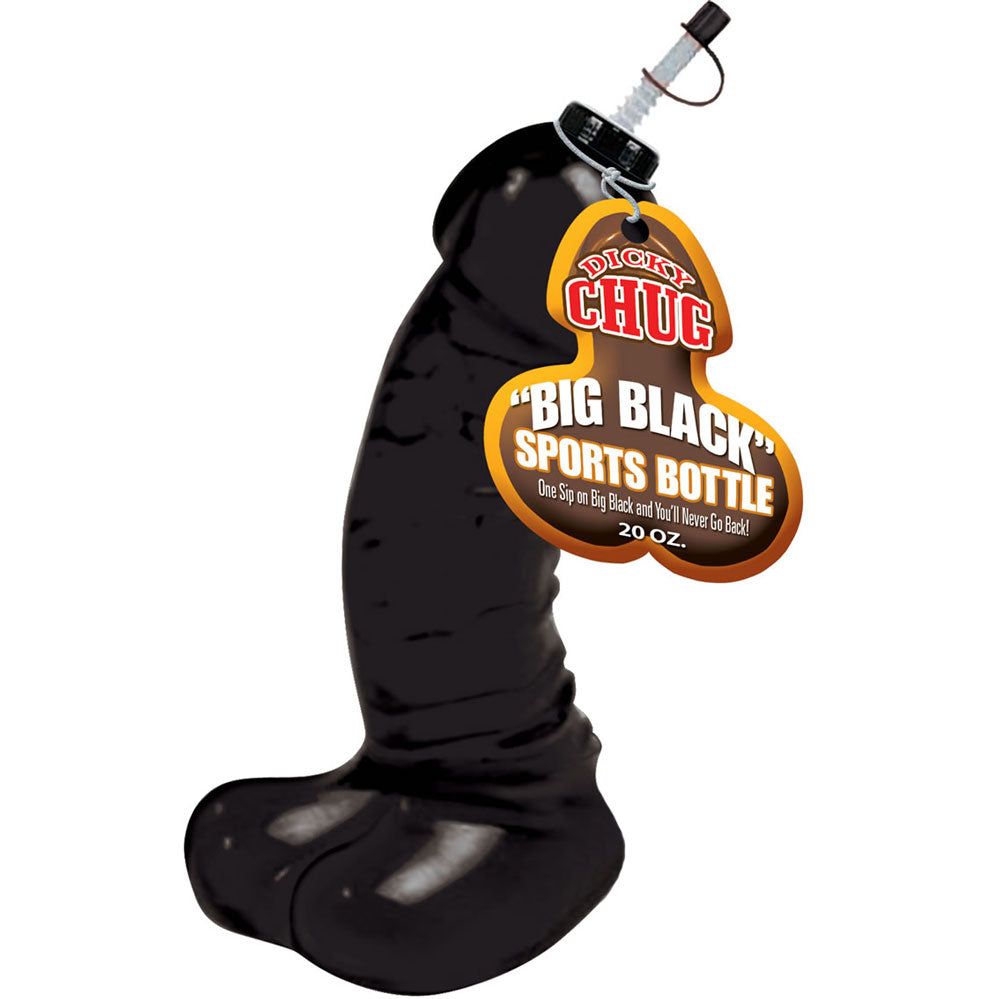 PlayBound UK adult toys & lingerie: dicky chug big black 20 ounce sports bottle