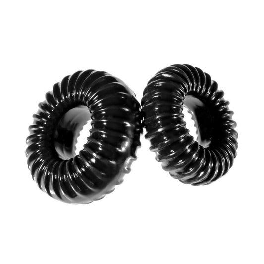 PlayBound UK adult toys & lingerie: perfect fit xplay gear slim ribbed cock rings 2 pack