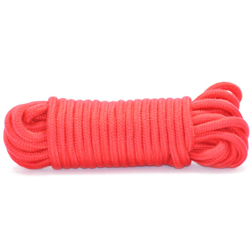 PlayBound UK adult toys & lingerie: 10 meters red bondage rope