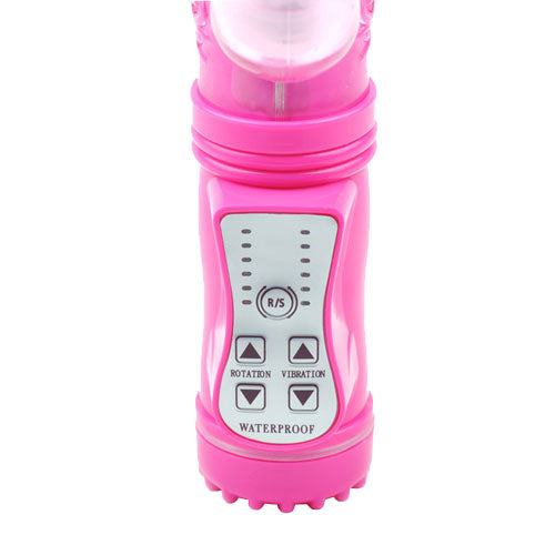 PlayBound UK adult toys & lingerie: pink rabbit vibrator with thrusting motion