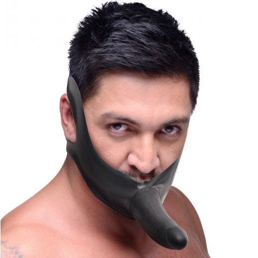 PlayBound UK adult toys & lingerie: face strap on and mouth gag