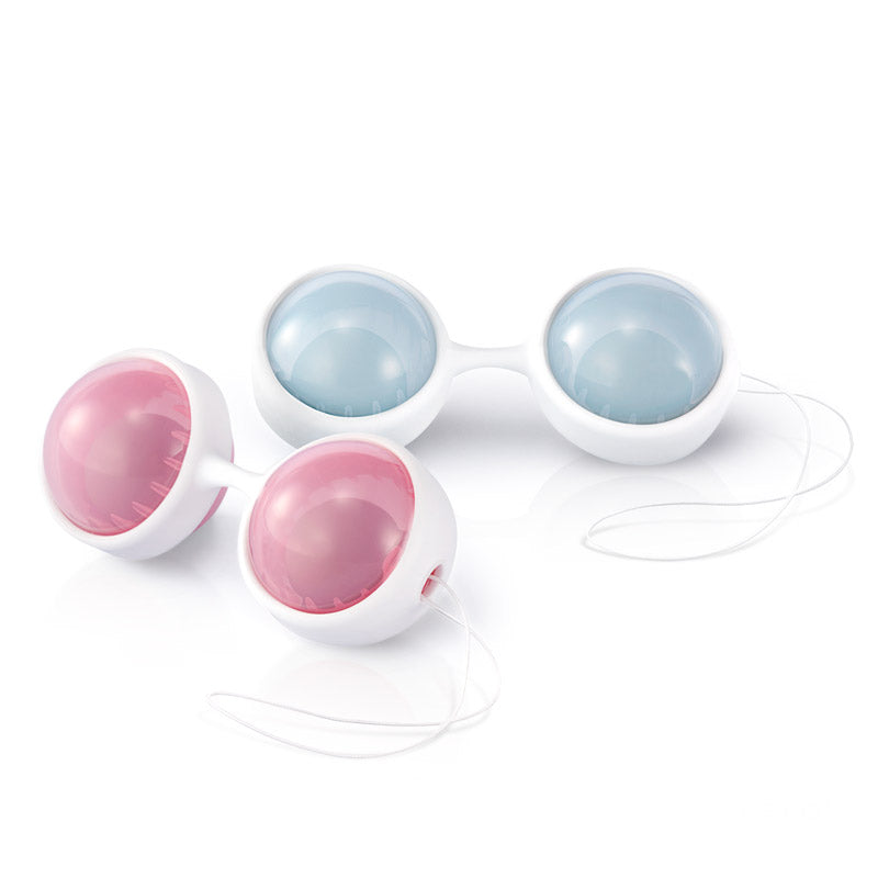 PlayBound UK adult toys & lingerie: lelo luna beads mini pink and blue