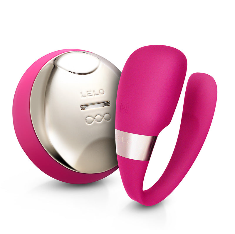 PlayBound UK adult toys & lingerie: lelo tiani 3 cerise luxury rechargeable massager