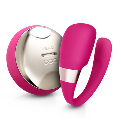 PlayBound UK adult toys & lingerie: lelo tiani 3 cerise luxury rechargeable massager