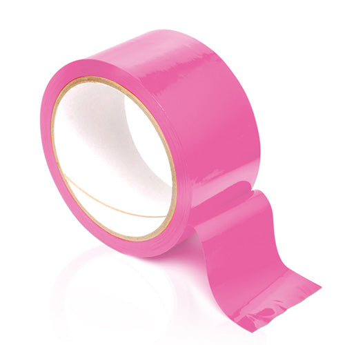 PlayBound UK adult toys & lingerie: pink gloss bondage tape