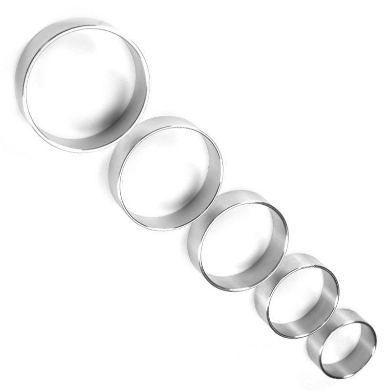 PlayBound UK adult toys & lingerie: thin metal 1 5 inches diameter wide cock ring