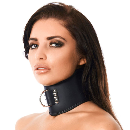 PlayBound UK adult toys & lingerie: leather collar with padlock