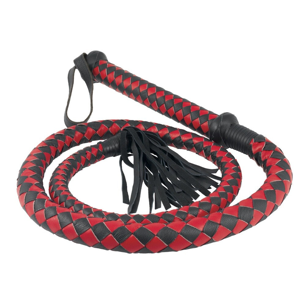 PlayBound UK adult toys & lingerie: long arabian whip red and black